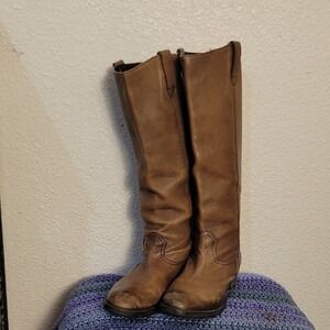 ZIGI girl Black and Tan Leather Boots